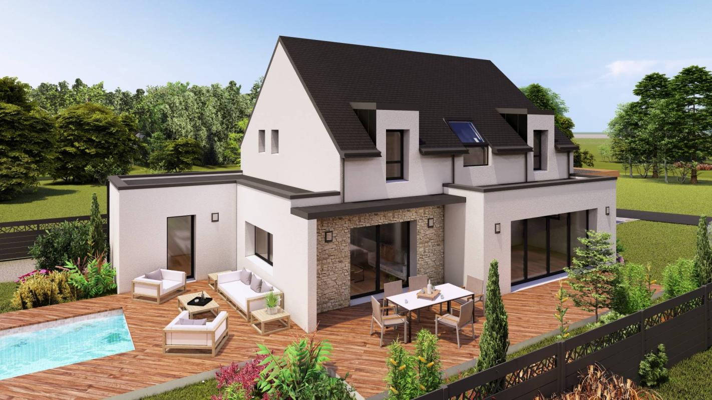 Maison neuve 149m² - 5 chambres - Clohars-carnoet