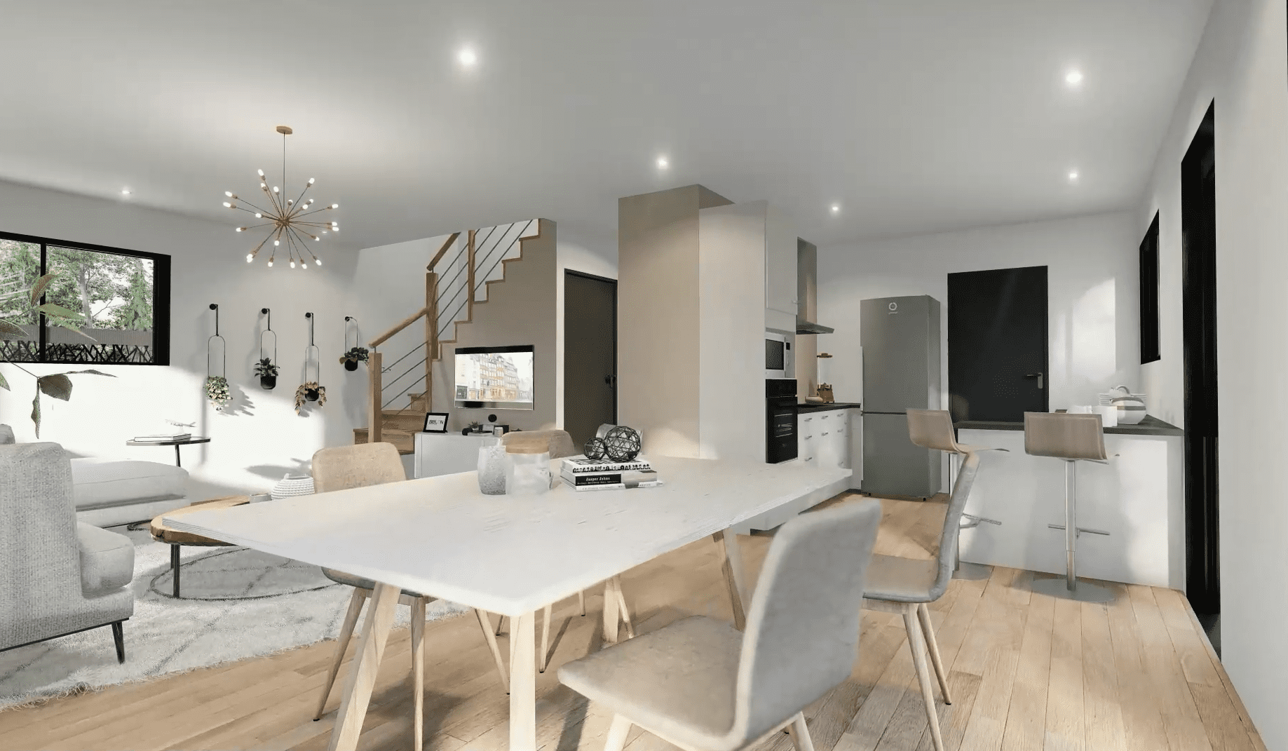 Maison neuve 107m² - 4 chambres - Sainte-hélène